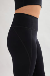 Black Compressive High-Rise Legging