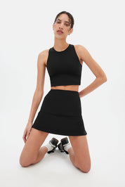 Black Sport Skort