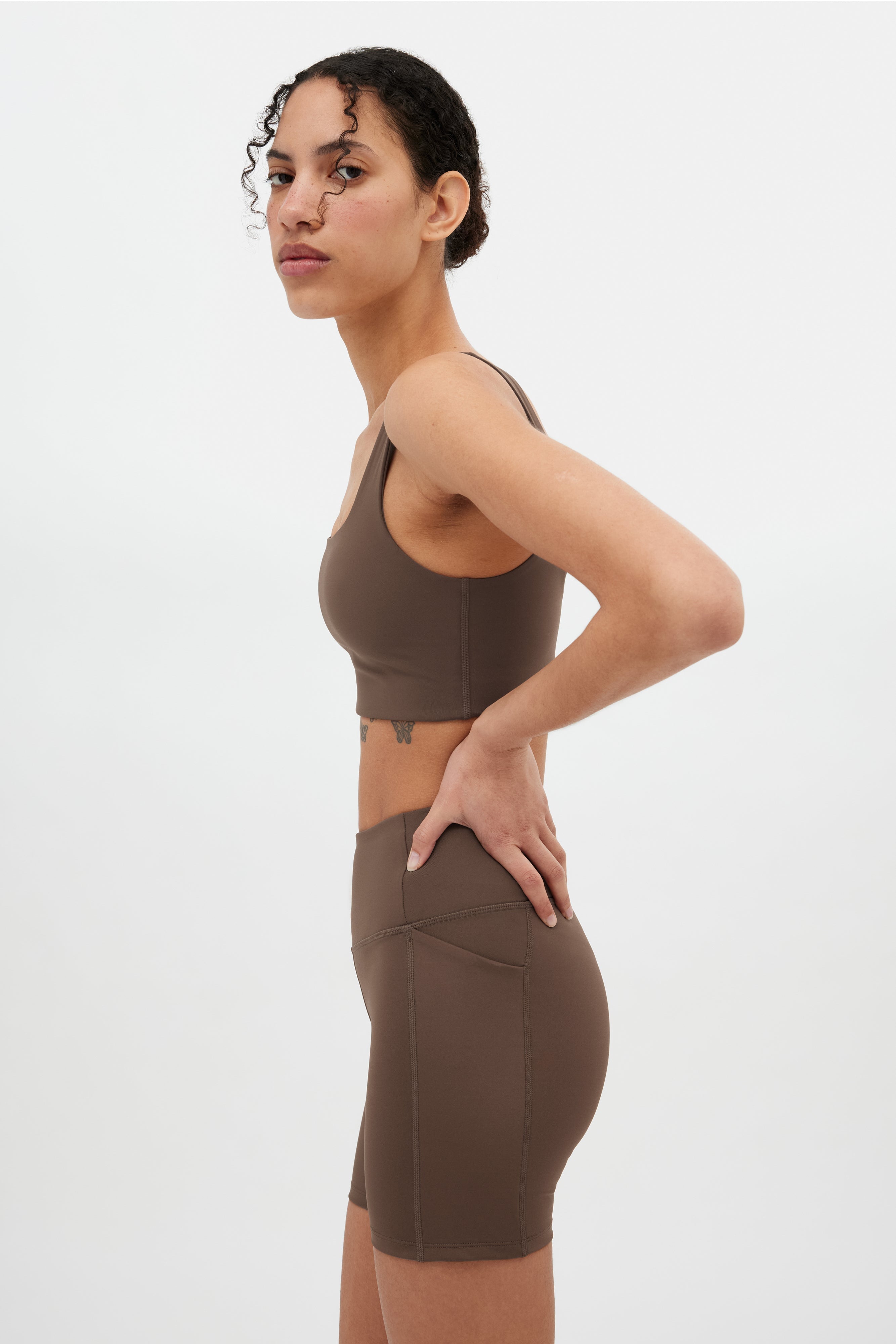 Café Compressive Pocket Run Short