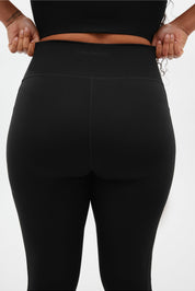 Black Compressive Pocket Legging