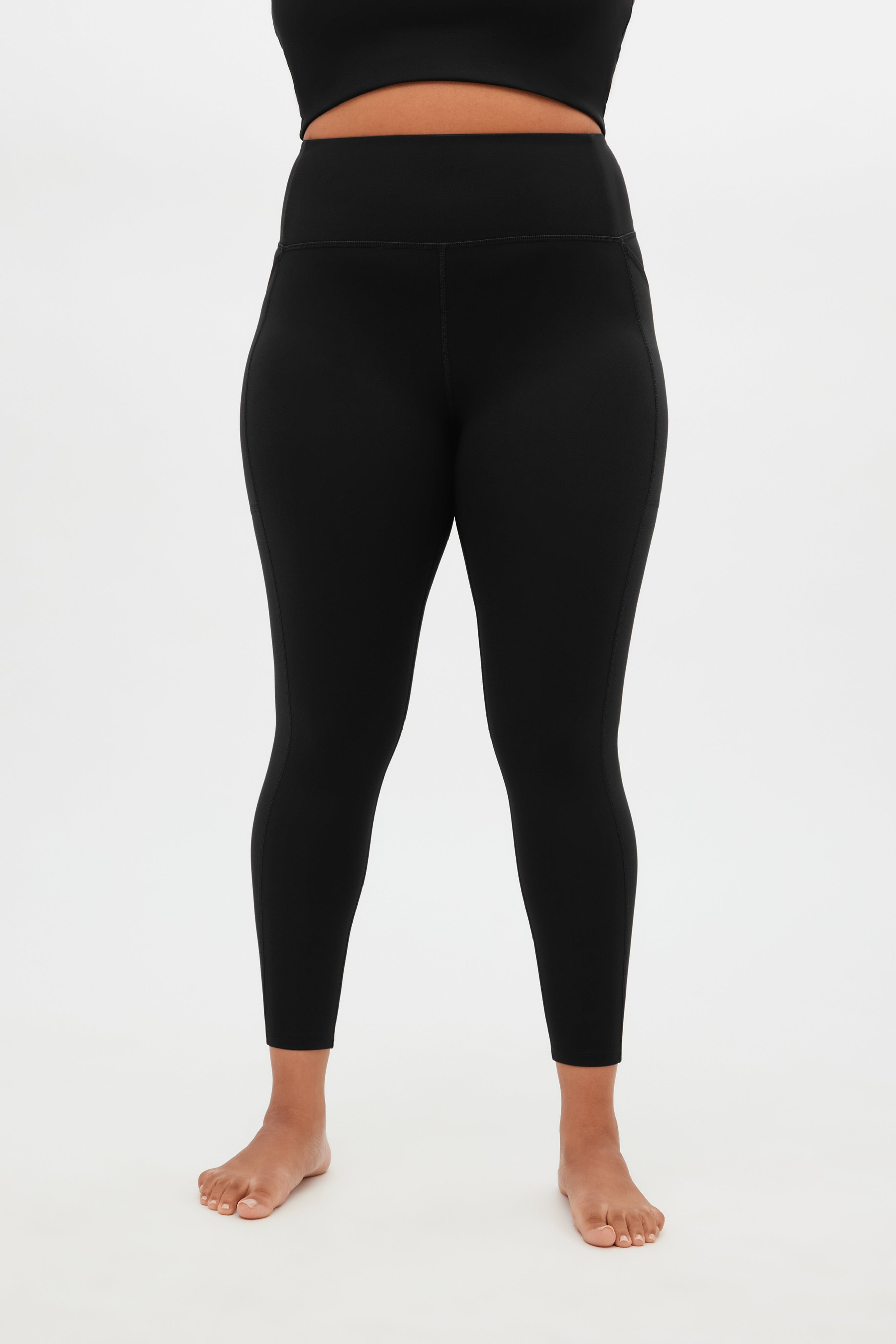 Black Compressive Pocket Legging