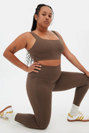 Café Compressive Pocket Legging