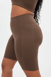 Café High-Rise Pocket Bike Short