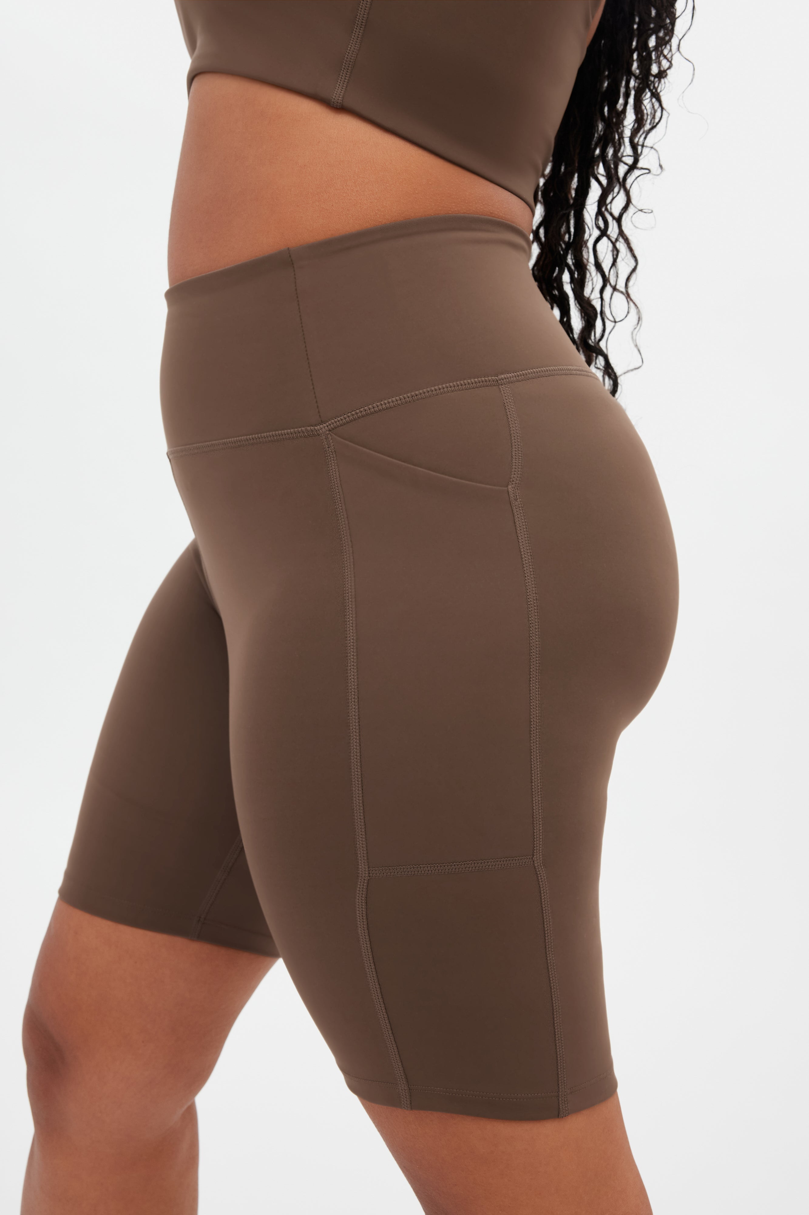 Café High-Rise Pocket Bike Short