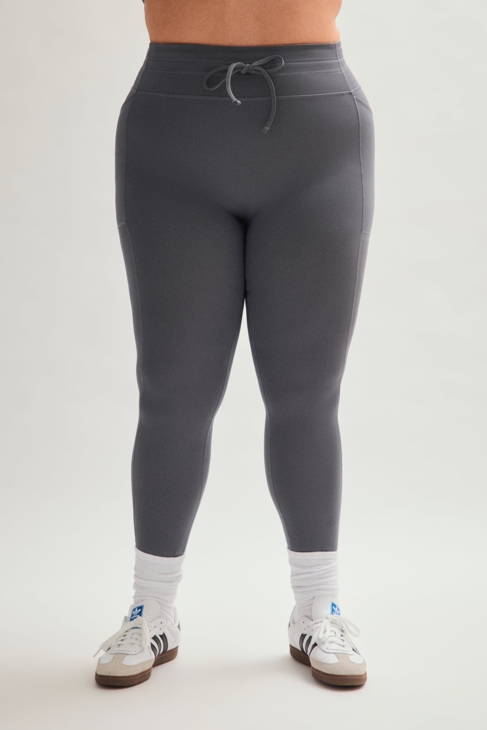 Moon Compressive Drawstring Pocket Legging