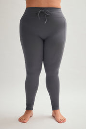 Moon Compressive Drawstring Pocket Legging