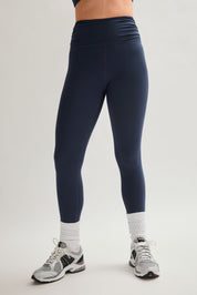 Skyline Compressive Pleated Waistband Legging