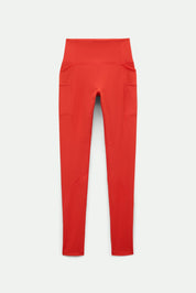 Redwoods Compressive Moto Pocket Legging