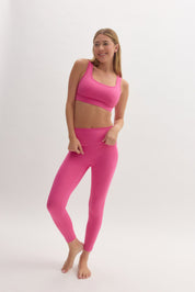 Dragonfruit Foldover Legging