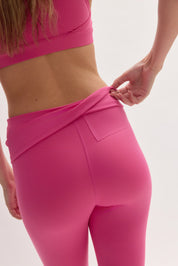 Dragonfruit Foldover Legging