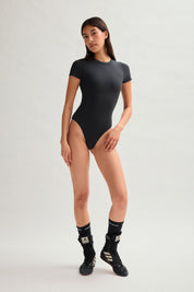 Black Katie Crew Bodysuit