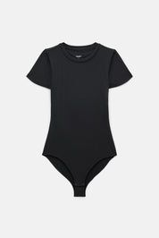 Black Katie Crew Bodysuit