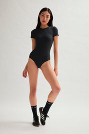 Black Katie Crew Bodysuit