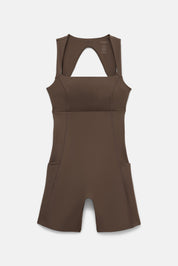 Café Tina Open Back Unitard