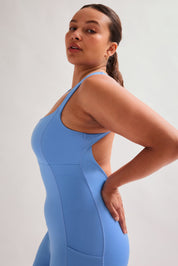 Zephyr Tina Open Back Unitard