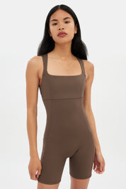 Café Tina Open Back Unitard