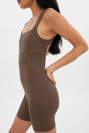 Café Tina Open Back Unitard