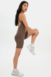 Café Tina Open Back Unitard