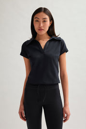 Black ReSet Polo Shirt