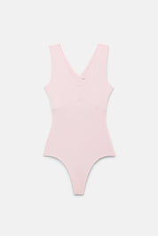 Gumdrop Amelia V-Neck Bodysuit