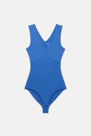 Cobalt Amelia V-Neck Bodysuit