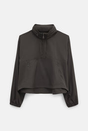 Olivine Huddle Half-Zip Windbreaker