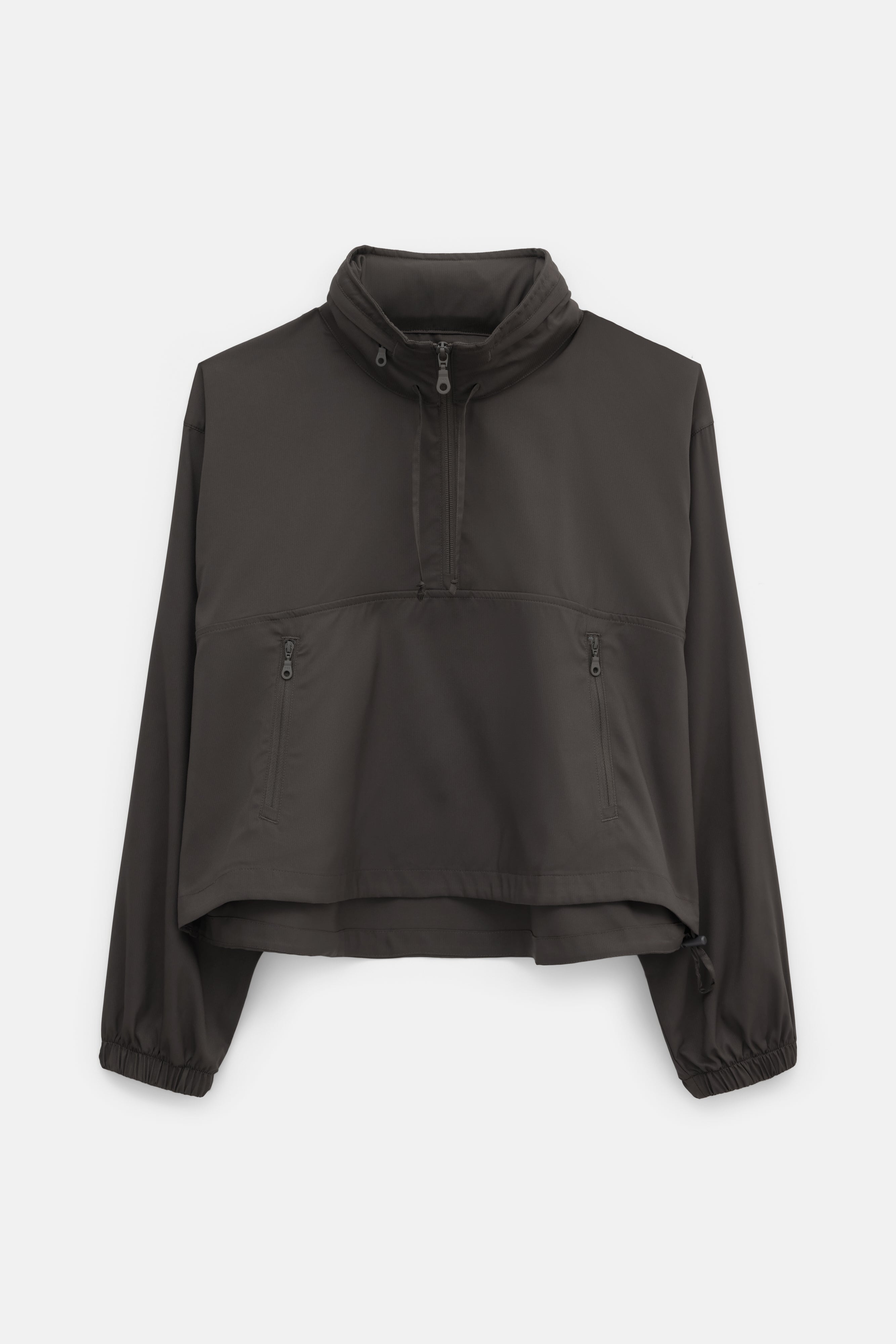 Olivine Huddle Half-Zip Windbreaker