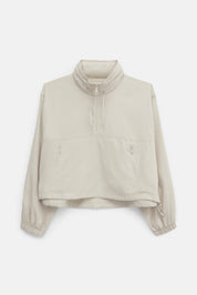 Marble Huddle Half-Zip Windbreaker