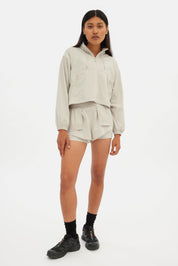 Marble Huddle Half-Zip Windbreaker