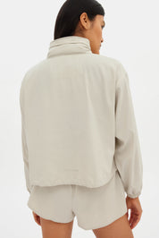Marble Huddle Half-Zip Windbreaker