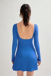 Cobalt Ava Long Sleeve Mini Dress