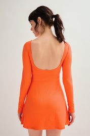 Crush Ava Long Sleeve Mini Dress