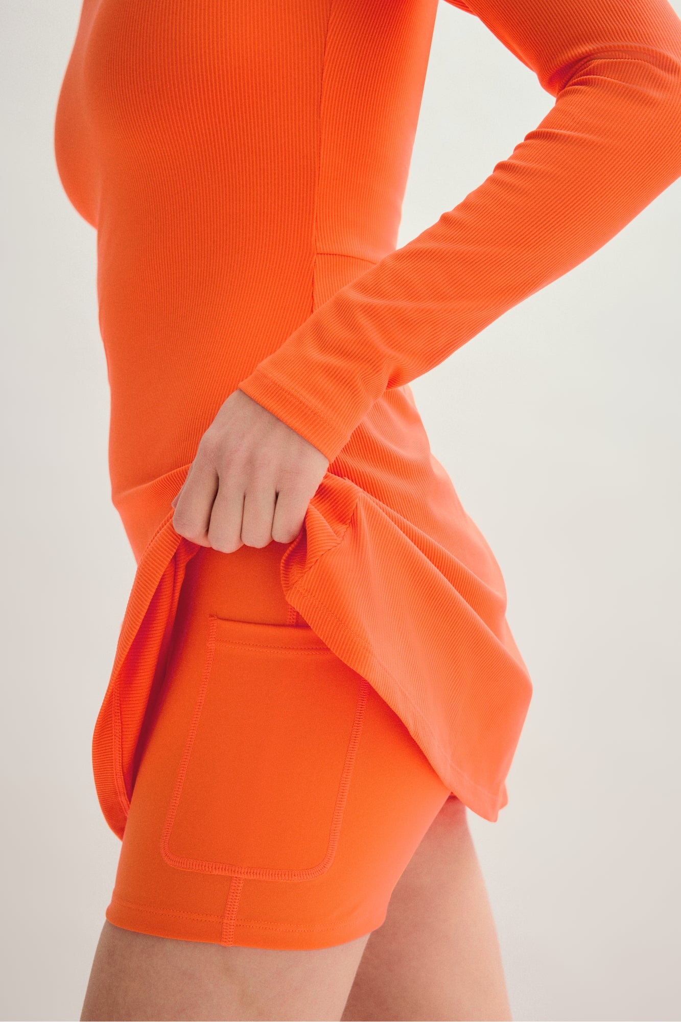 Girlfriend Collective - Crush Ava Long Sleeve Mini Dress - Crush Size 4XL, Sustainable Clothing Brand Girlfriend Collective - Crush Ava Long Sleeve Mini Dress - Crush Size 4XL, Sustainable Clothing Brand