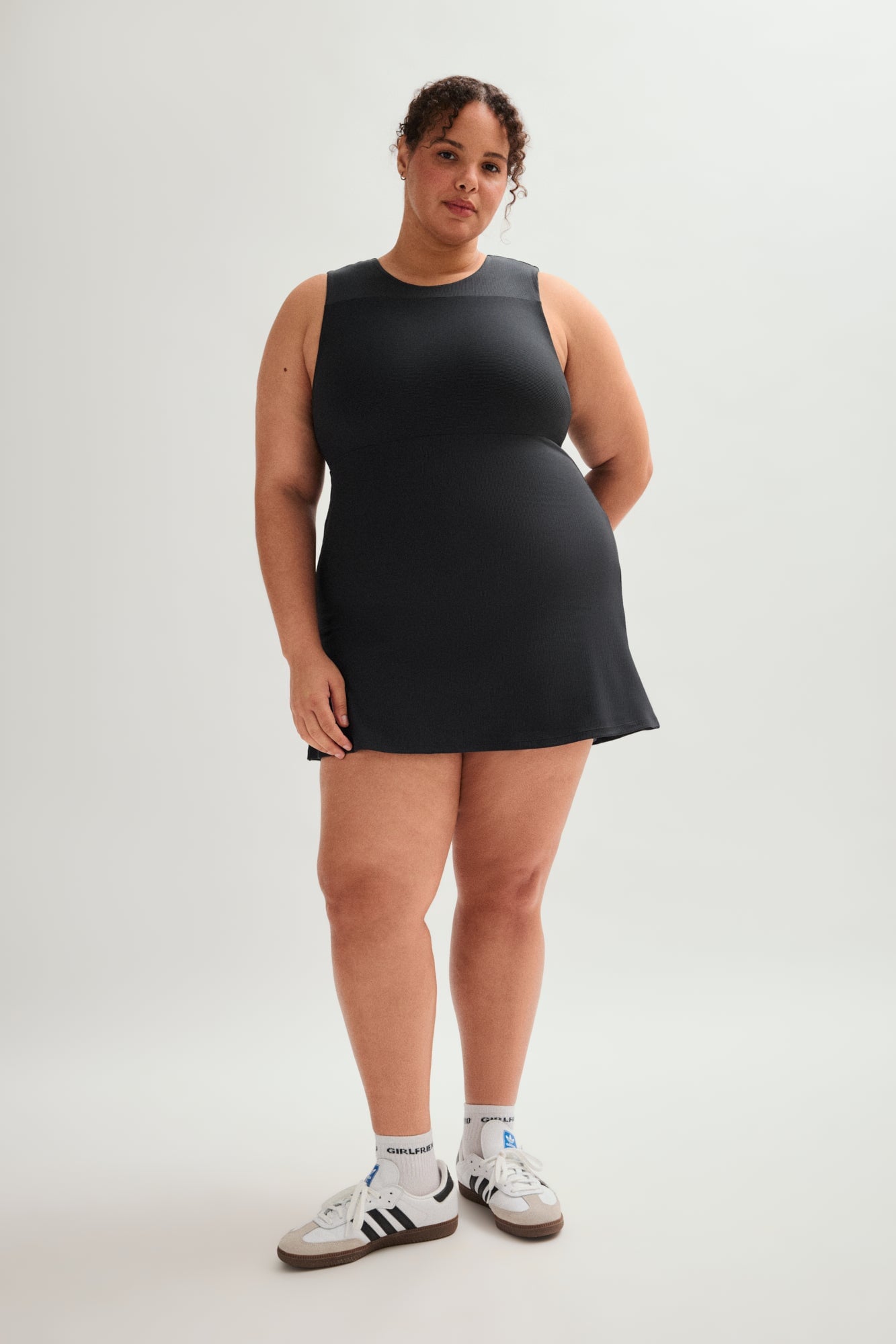 Black Lucia Sleeveless Mini Dress