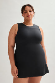 Black Lucia Sleeveless Mini Dress