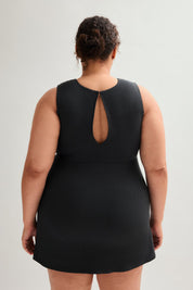 Black Lucia Sleeveless Mini Dress