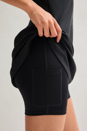 Black Lucia Sleeveless Mini Dress