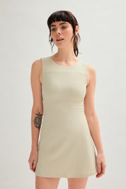 Marble Lucia Sleeveless Mini Dress