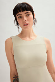 Marble Lucia Sleeveless Mini Dress