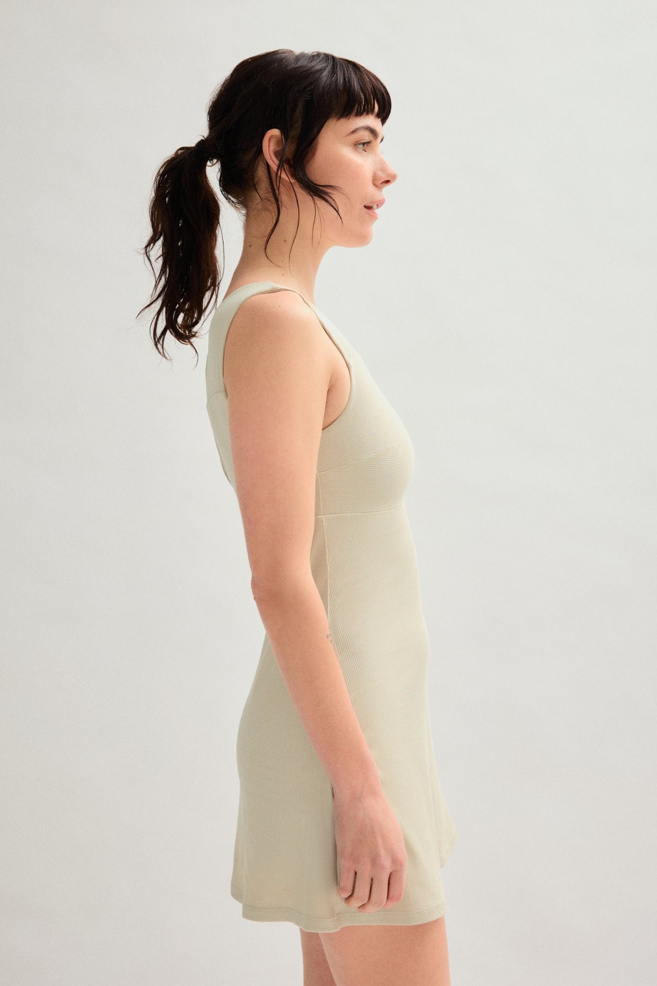 Marble Lucia Sleeveless Mini Dress