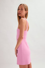 Mariposa Becca X Neck Dress