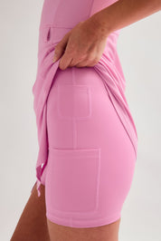 Mariposa Becca X Neck Dress