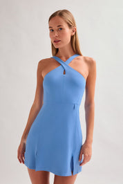 Zephyr Becca X Neck Dress