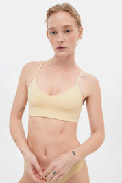 Silk V Neck Bralette