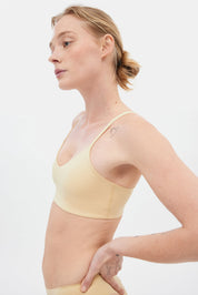 Silk V Neck Bralette