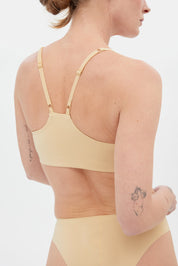 Silk V Neck Bralette