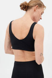 Black Scoop Bralette
