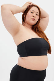 Black Bandeau Bra