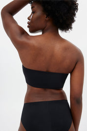 Black Bandeau Bra
